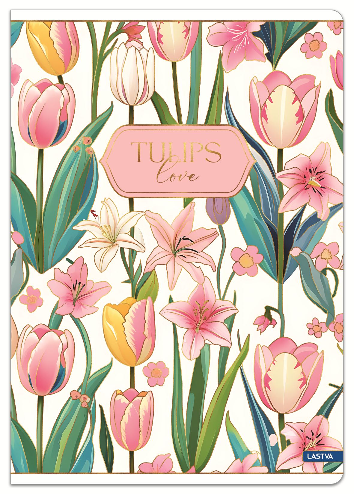 SVESKA A5 KARO TULIPS (više dezena) - Knjižara Riznica Beograd